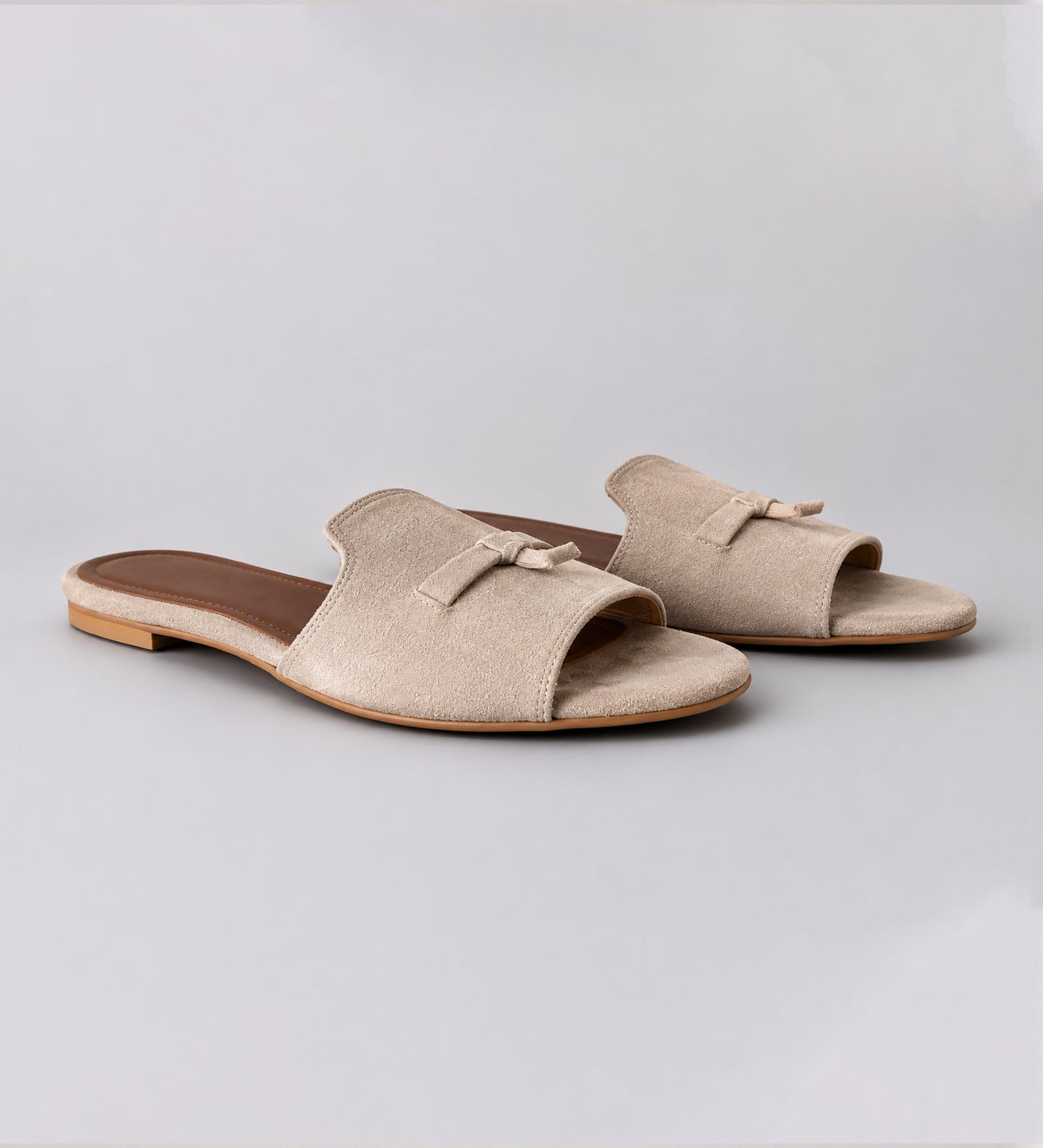 Beige Mila Slide