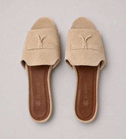 Beige Mila Slide