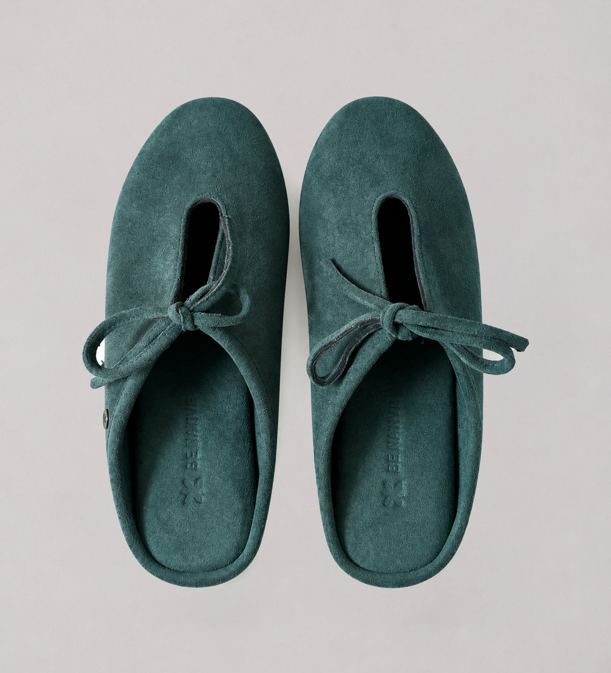 Green Backless Mule