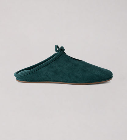 Green Backless Mule