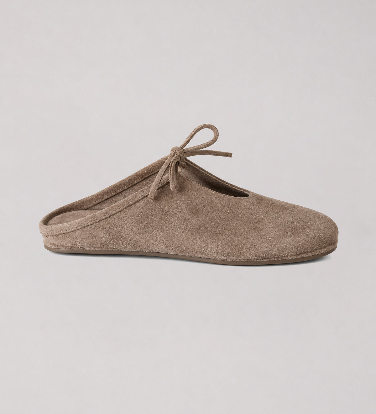 Beige Backless Mule