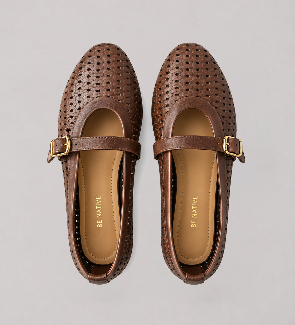 Brown Leather Mary Jane